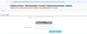 epfo trrn details Search Portal