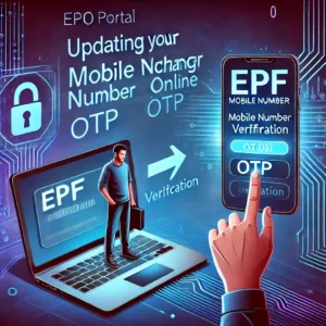 updating their EPF mobile number online