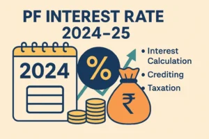 PF Interest Rate 2024–25 Latest Updates, Calculation PF Interest Rate 2024–25 Latest Updates, Calculation